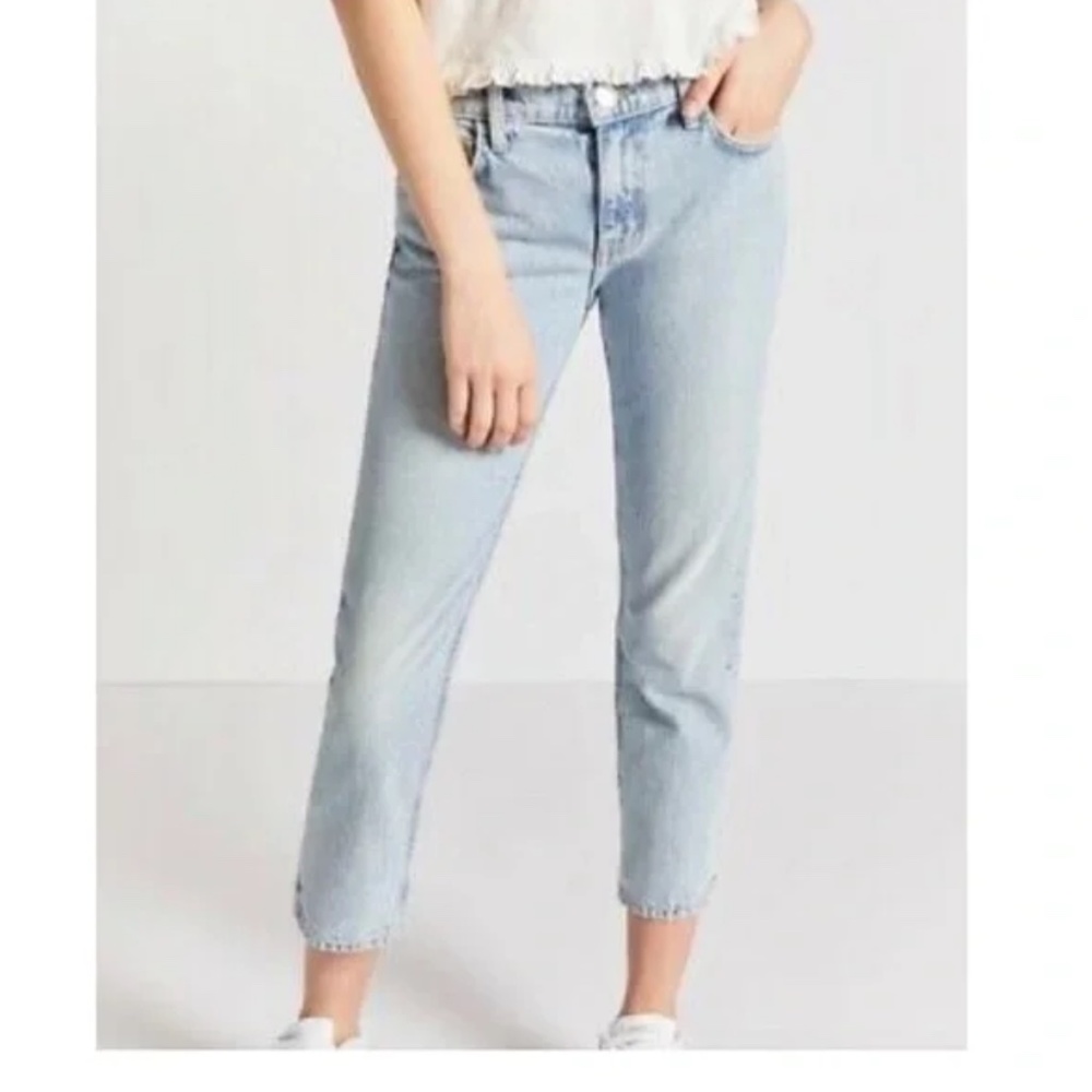 Cropped Jeans - Light Indigo